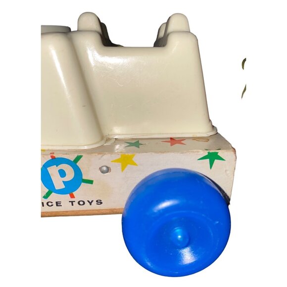 Fisher-Price Chatter Telephone Toy With Blue Wheels & Red Receiver - Picture 12 of 16